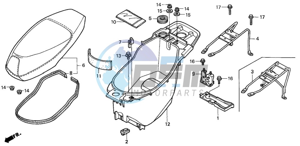 SEAT/LUGGAGE BOX