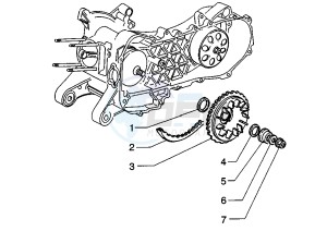 ET4 125 drawing Primary fixed sheave - Belt