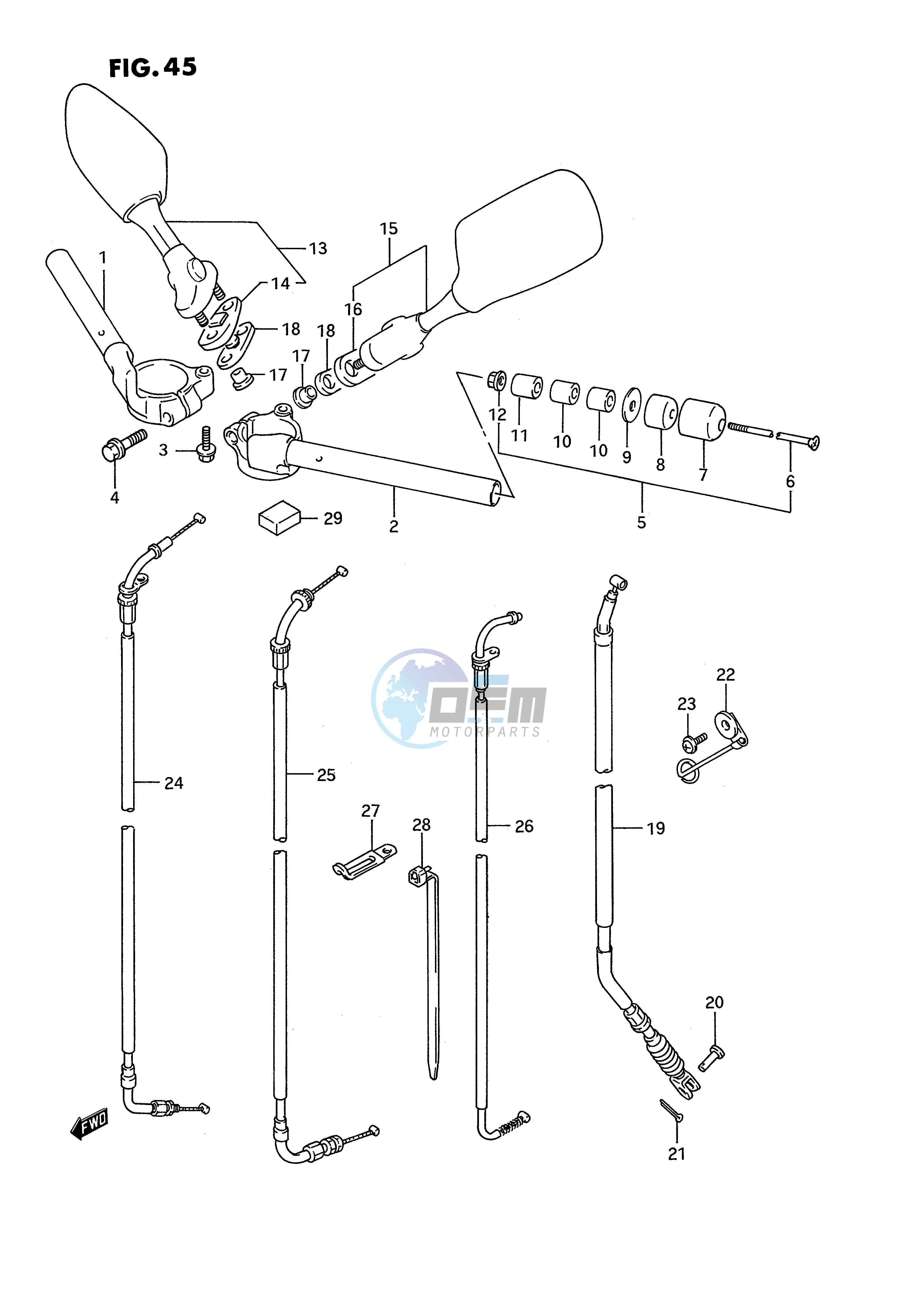 HANDLEBAR (MODEL N P)