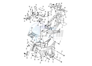 FZ6 600 drawing FRAME