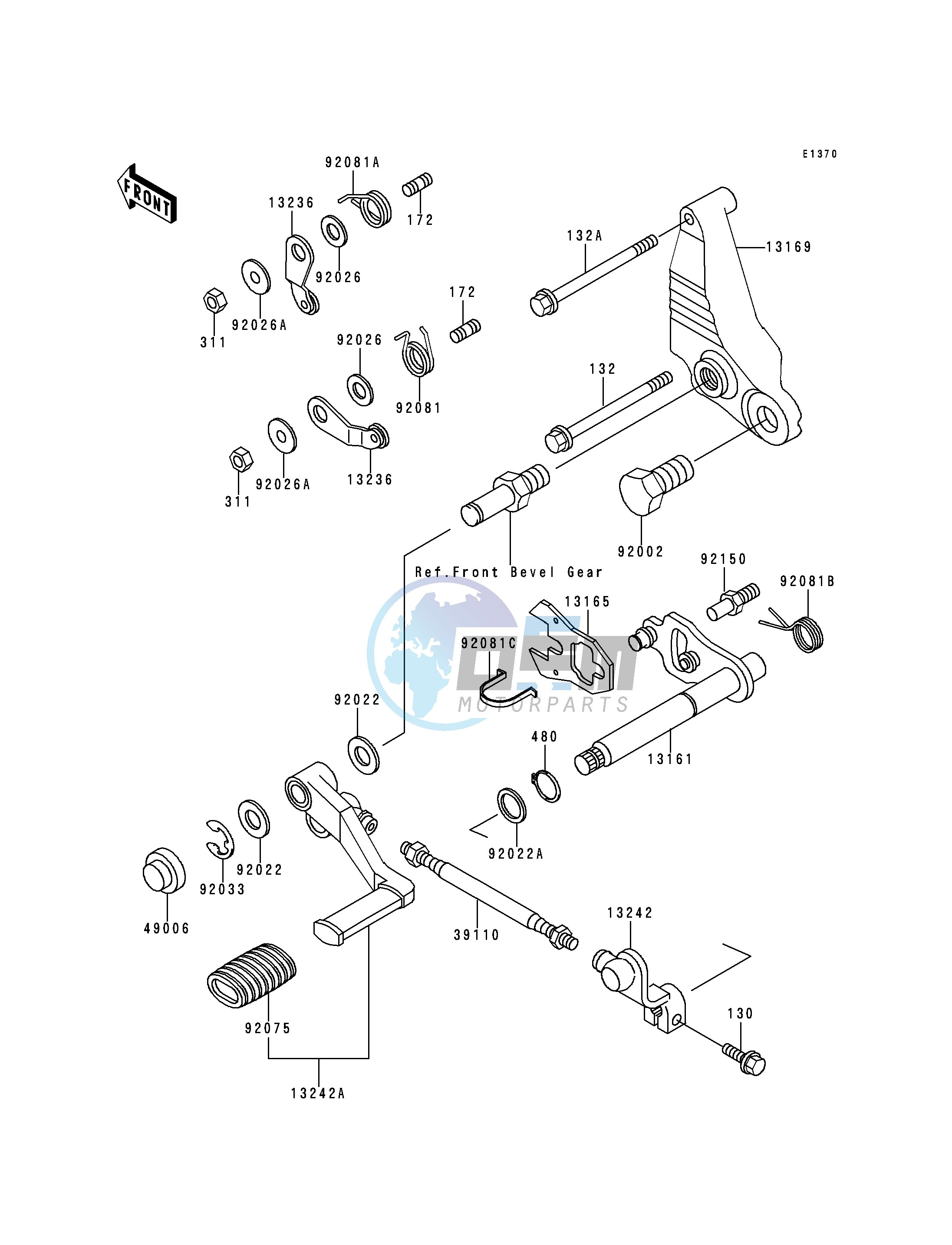 GEAR CHANGE MECHANISM