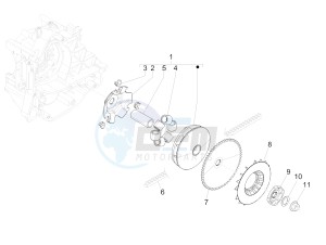 Liberty 50 iGet 4T 3V (EMEA) drawing Driving pulley