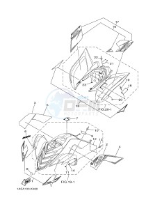 YFM700R YFM7RSEB RAPTOR 700 SPECIAL EDITION (1ASH 1ASJ 1ASG) drawing EMBLEM & LABEL 3