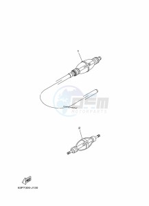 F250DETX drawing FUEL-SUPPLY-2