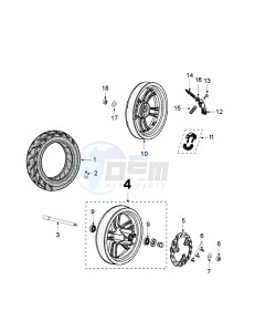 FIGHT 3 R 4T drawing WHEELS