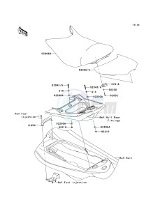 JT 1500 B [ULTRA 250X] (B7F-B8F) B7F drawing SEAT