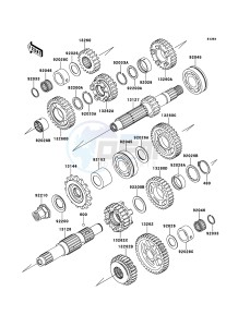 W800 EJ800AEF GB XX (EU ME A(FRICA) drawing Transmission