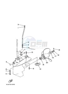 FT50B drawing LOWER-CASING-x-DRIVE-4