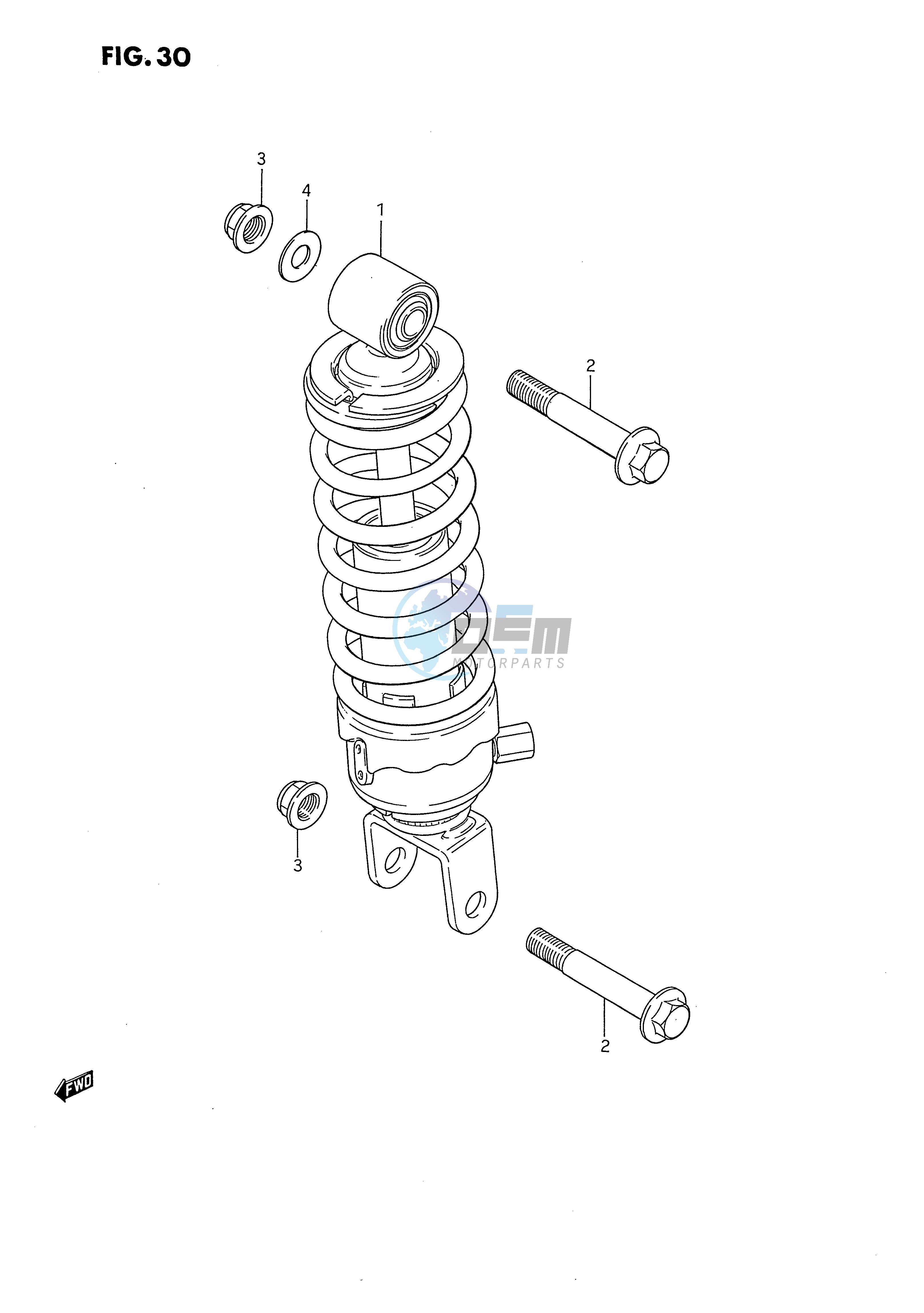 REAR SHOCK ABSORBER