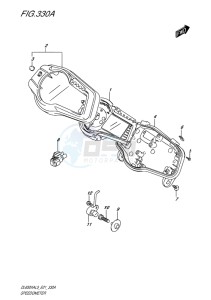 DL650X ABS V-STROM EU drawing SPEEDOMETER