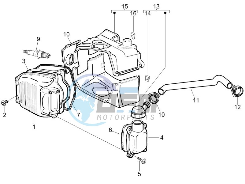 Cylinder head cover