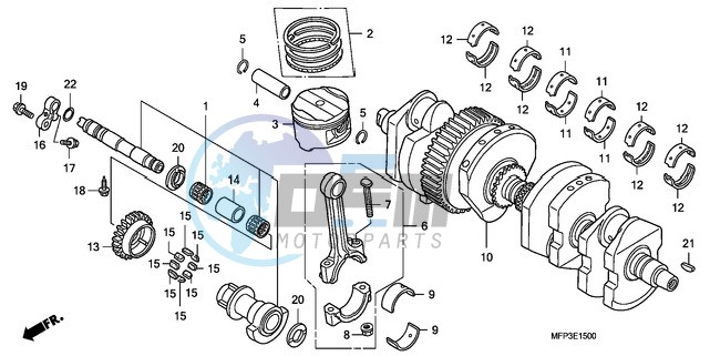 CRANKSHAFT/PISTON