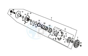 ALLO 50 25KMH (L8 L9) NL EURO4 drawing CLUTCH