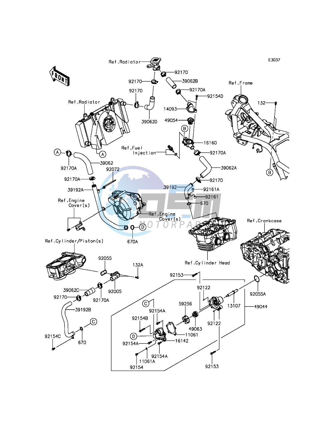 Water Pipe(-EX300AEA39567)