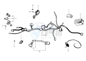 EURO MX - 125 cc drawing ELECTRICAL DEVICES