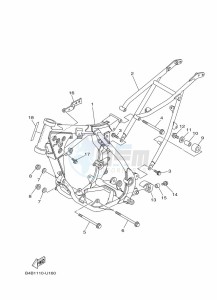 YZ85LW (B0G1) drawing FRAME