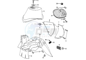 ZENITH N - 50 cc drawing FENDER