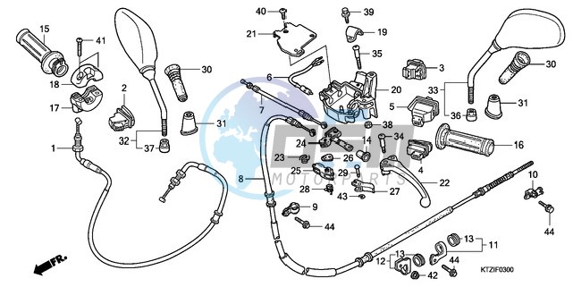 HANDLE LEVER/SWITCH/CABLE