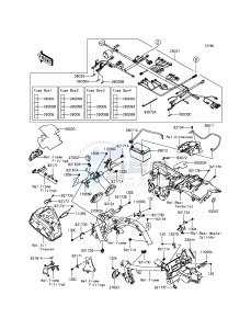 VULCAN_S EN650AFF XX (EU ME A(FRICA) drawing Chassis Electrical Equipment