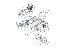 YP E MAJESTY 125 drawing INTAKE