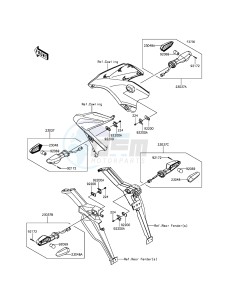 VERSYS_650_ABS KLE650FFF XX (EU ME A(FRICA) drawing Turn Signals