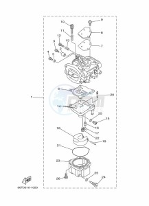 40XMHL drawing CARBURETOR