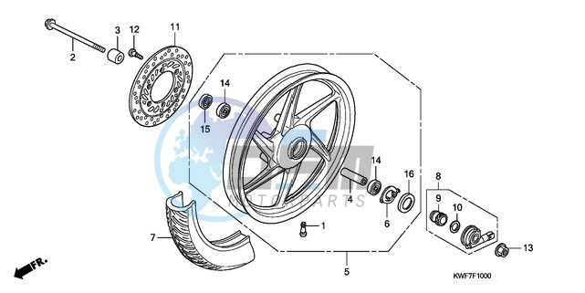 FRONT WHEEL