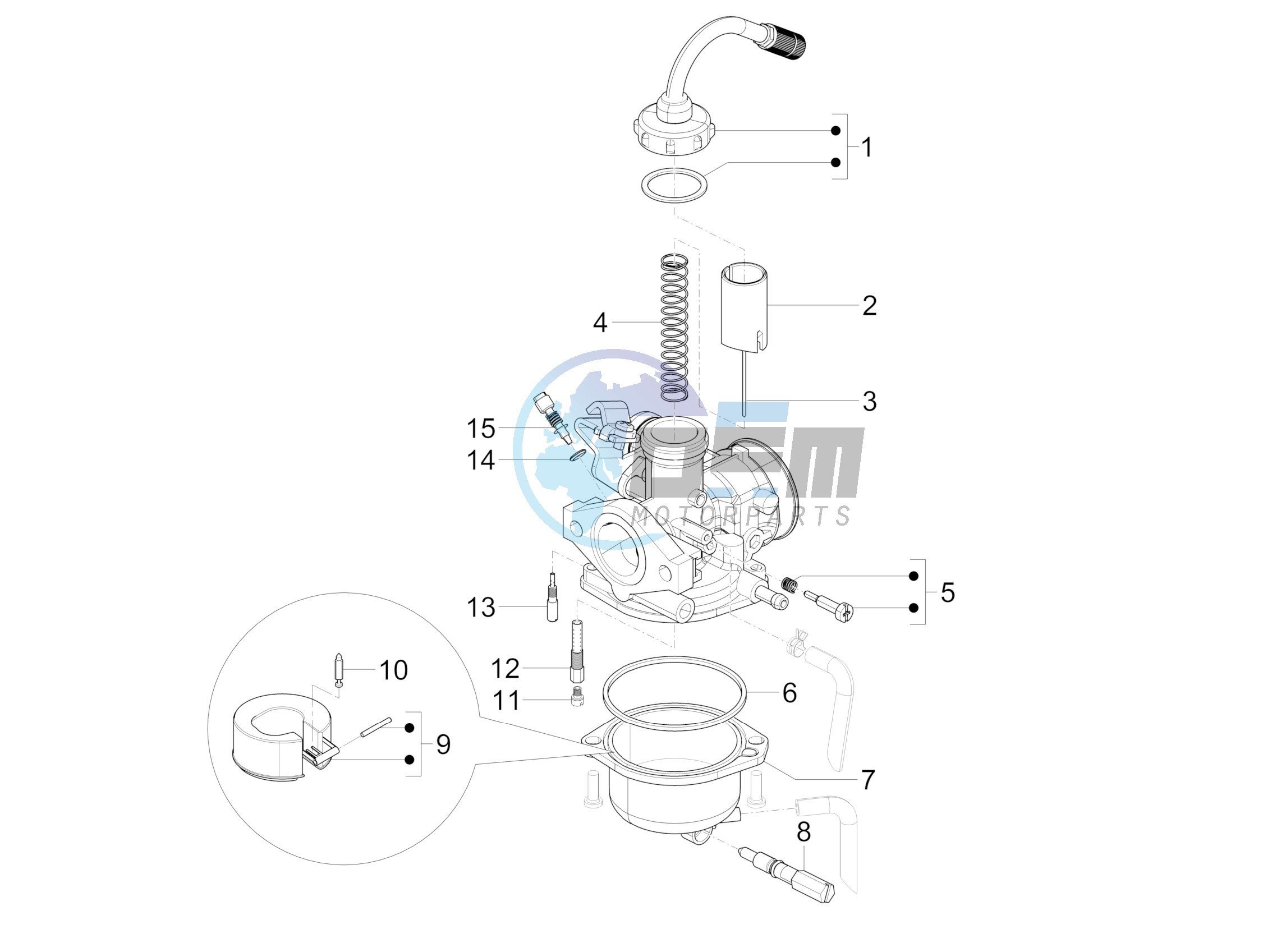 Carburetor's components