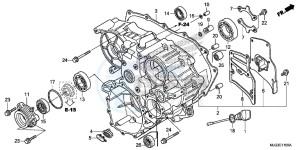 GL1800BG GOLDWING - F6B UK - (E) drawing REAR CASE