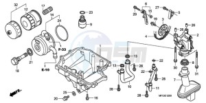 CB600FA3A F / ABS CMF ST drawing OIL PAN/OIL PUMP