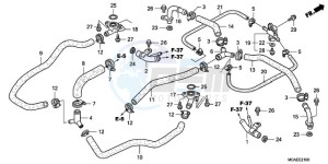 GL1800A Korea - (KO) drawing WATER PIPE