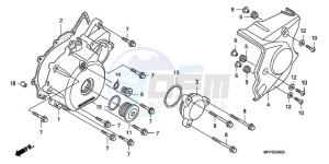 CB1300S9 Australia - (U / BCT MME TWO) drawing LEFT CRANKCASE COVER