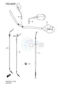 GSR750Z EU drawing HANDLEBAR