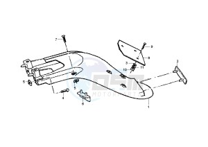 Liberty 2T RST 50 drawing Rear fender