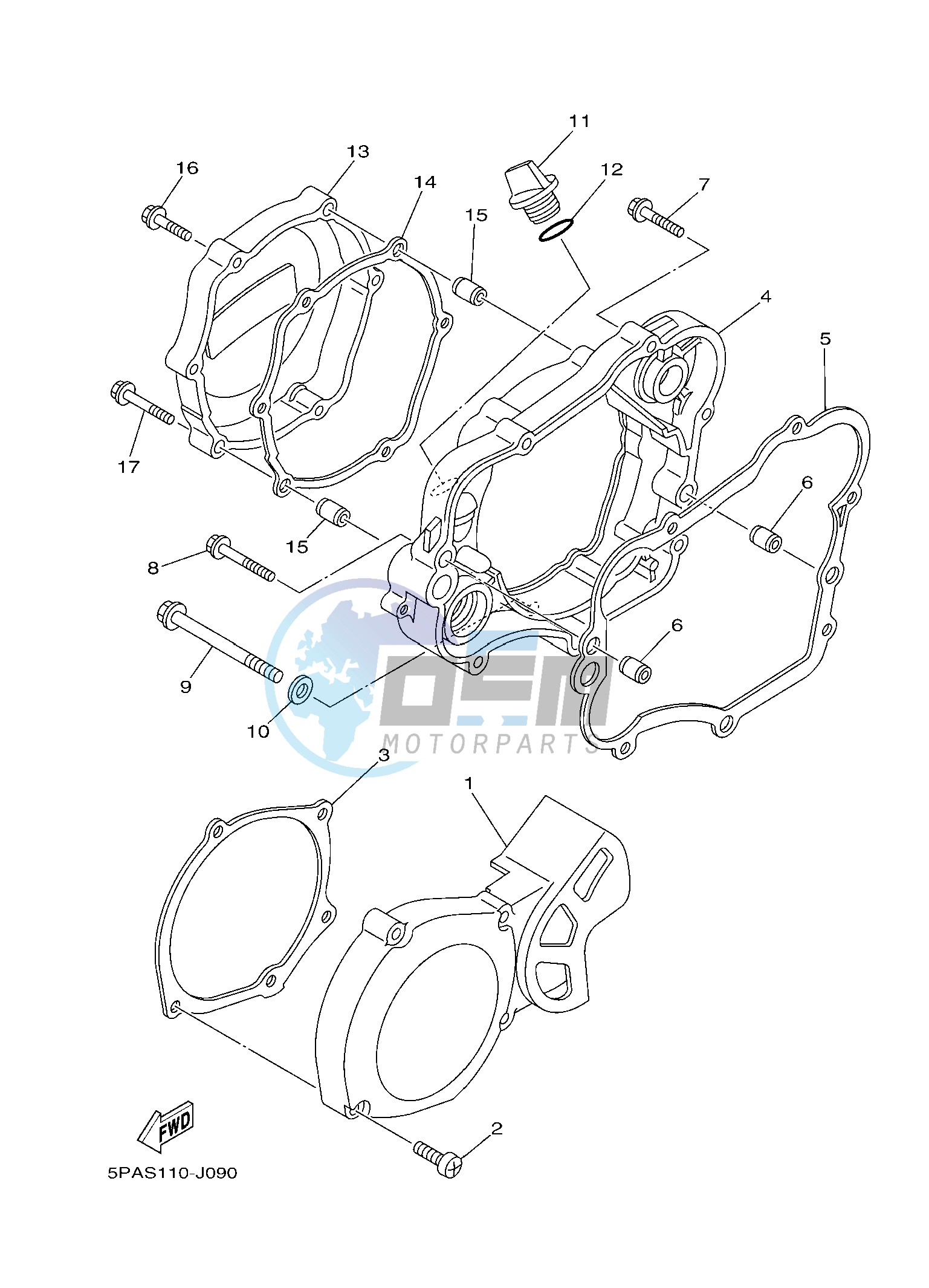 CRANKCASE COVER 1