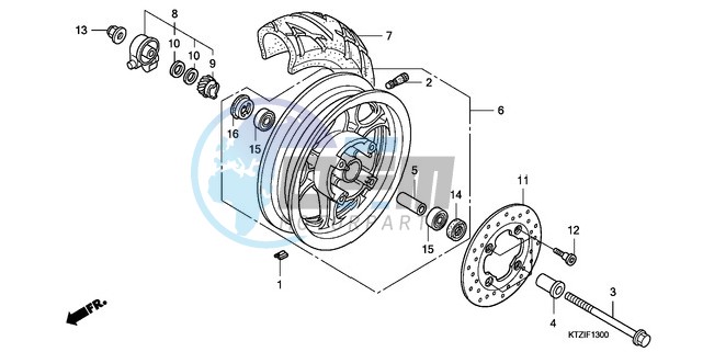 FRONT WHEEL