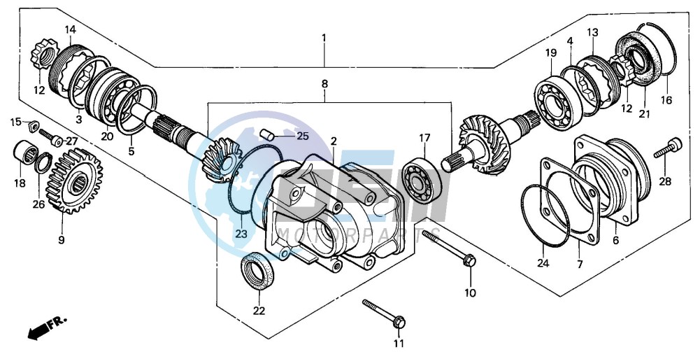 SIDE GEAR CASE