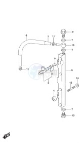 DF 115A drawing Fuel Injector