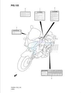 DL650 drawing LABEL (DL650L1 E19)