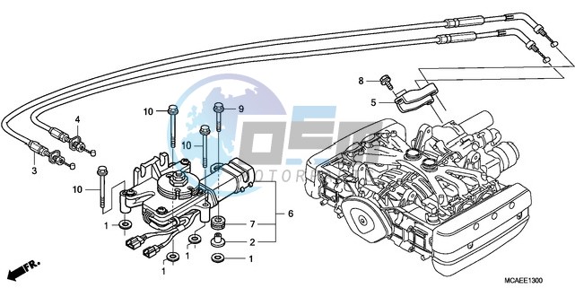 REVERSE SHIFT ACTUATOR