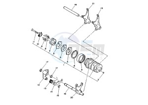 XVS DRAG STAR 250 drawing SHIFT CAM-FORK