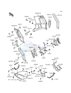 ZG 1000 A [CONCOURS] (A10-A14) [CONCOURS] drawing COWLING LOWERS