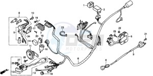 CH125 drawing WIRE HARNESS