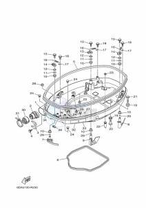 F175AET drawing BOTTOM-COVER-1