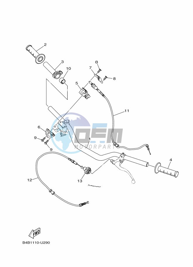 STEERING HANDLE & CABLE