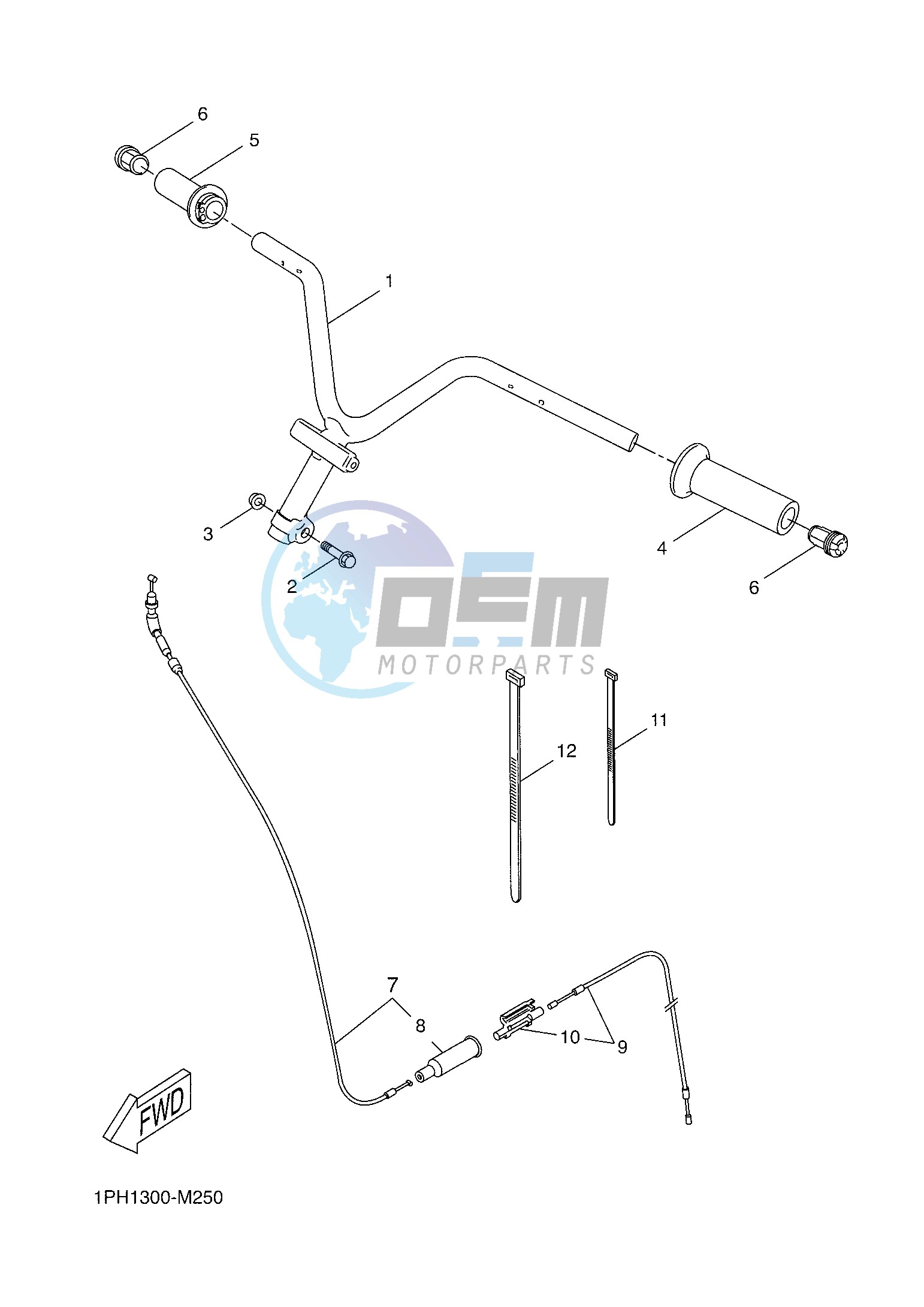 STEERING HANDLE & CABLE