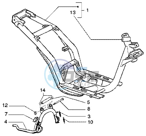 Chassis - Central stand