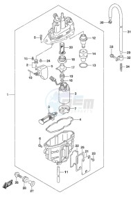 DF 70A drawing Fuel Vapor Separator