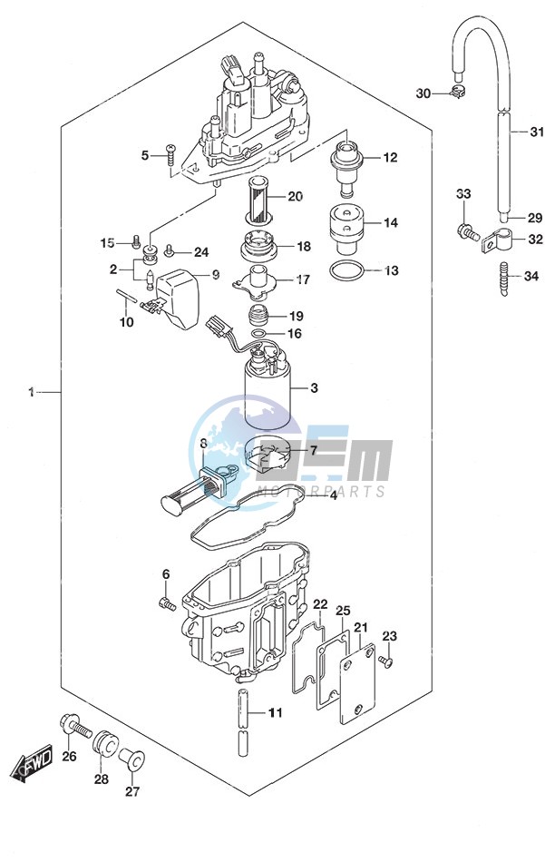 Fuel Vapor Separator