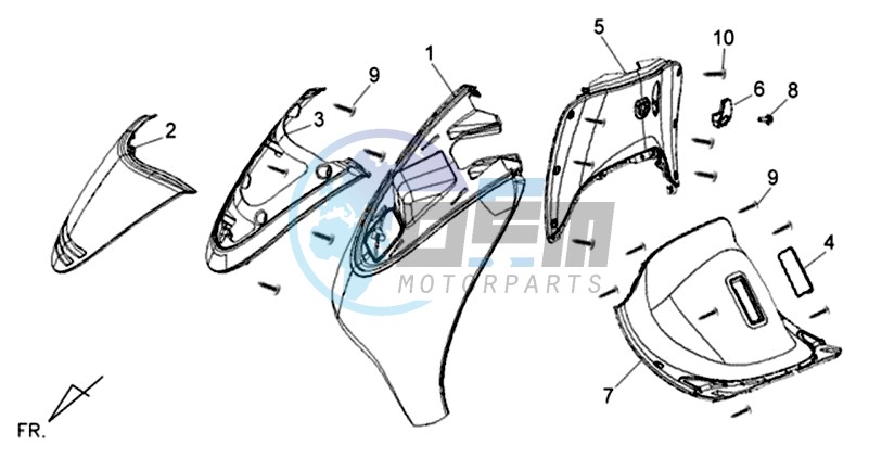 COWLING FRONT / COWLING INNER